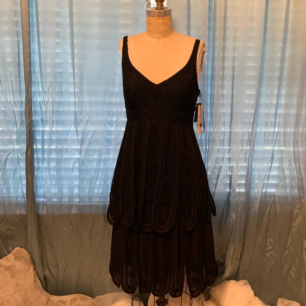 Sue Wong Embroidered Cocktail Dress!